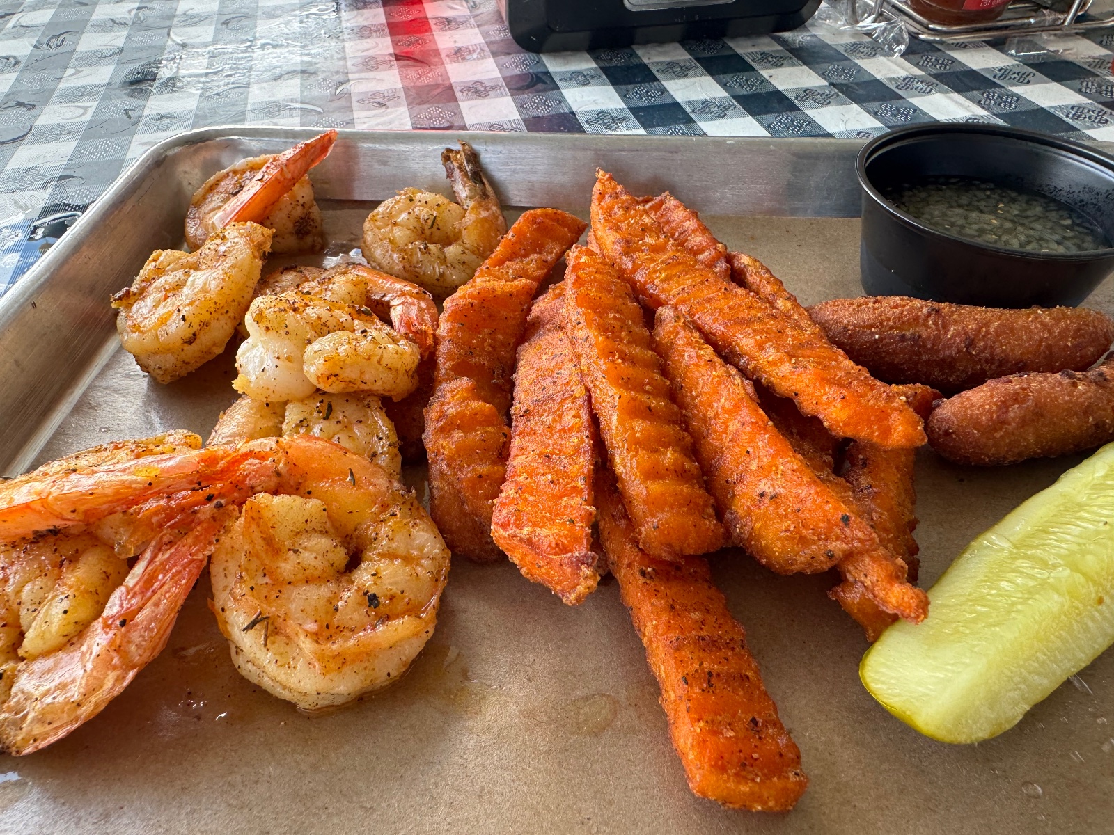 Honey Grill Shrimp