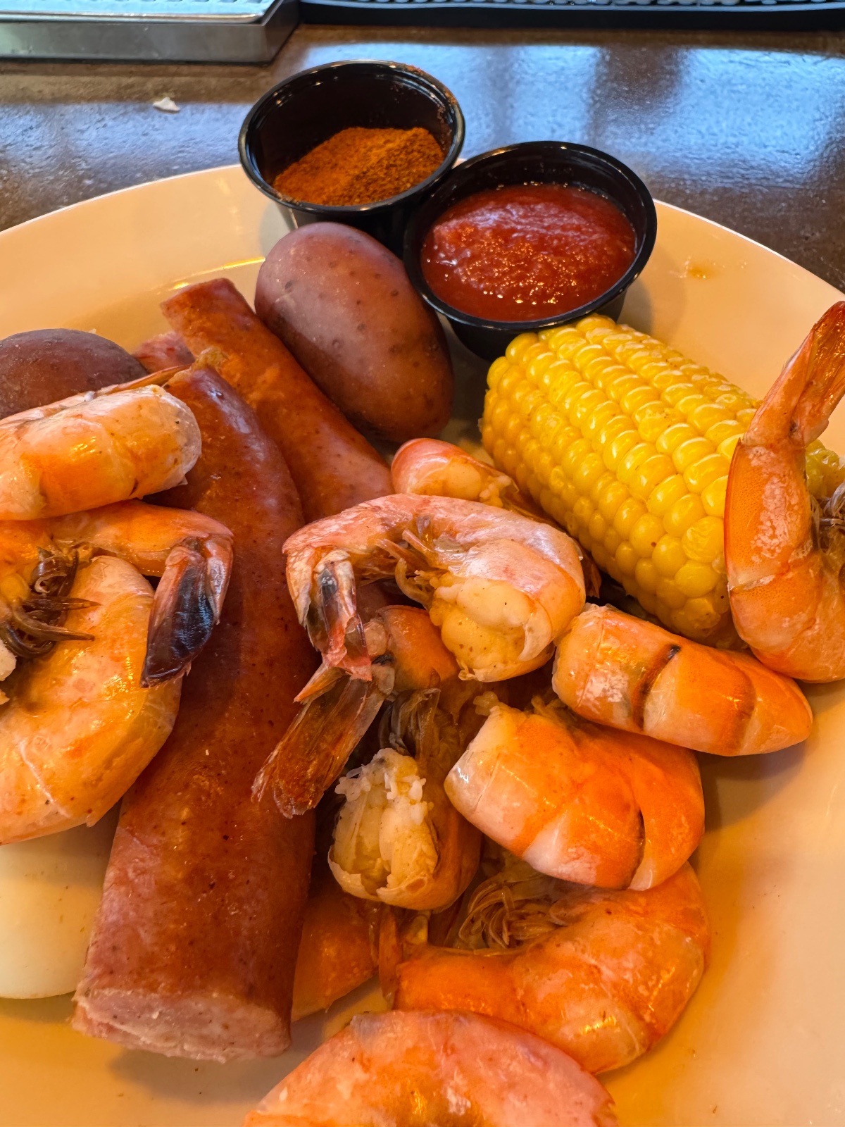 Cajun Steamed Shrimp